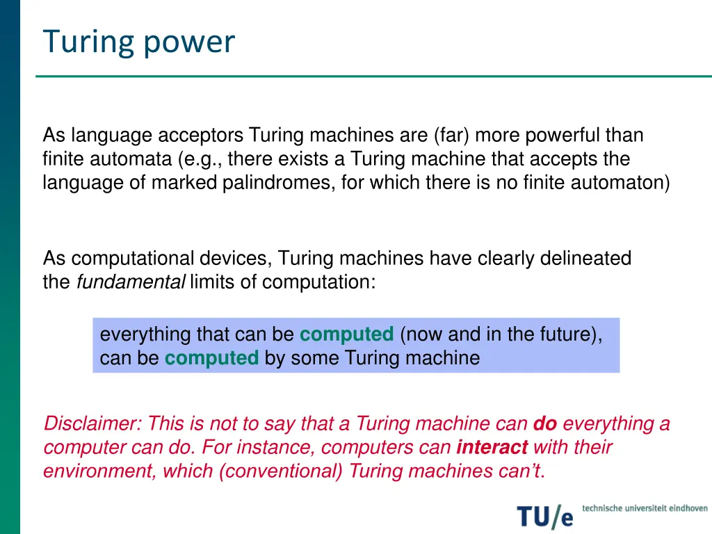 turing power