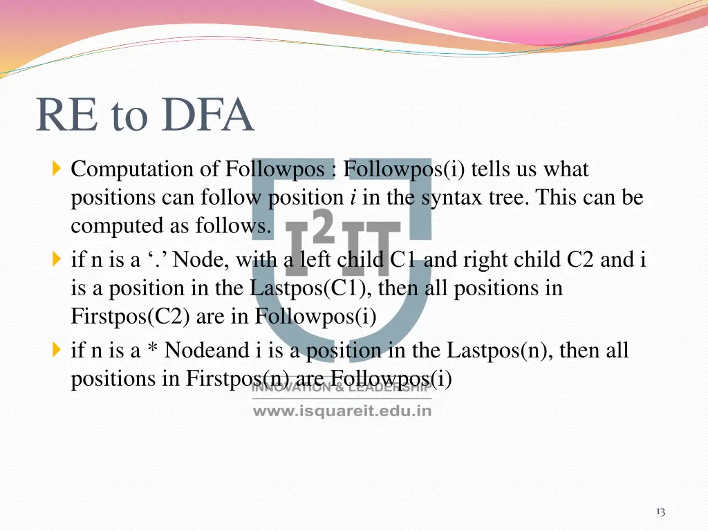 re to dfa 2