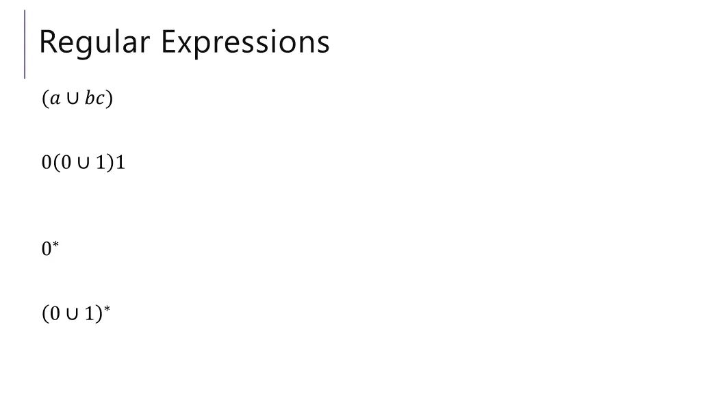regular expressions 4