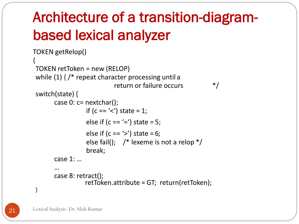 architecture architecture of based lexical based