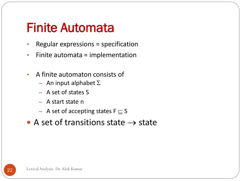 finite finite automata automata