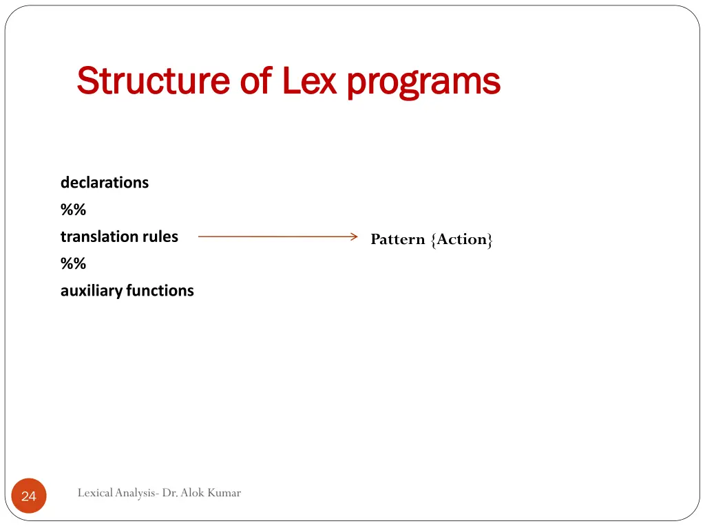 structure structure of