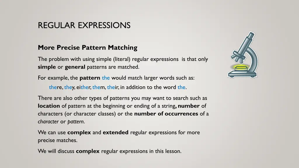 regular expressions 6