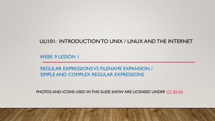 uli101 introduction to unix linux and the internet