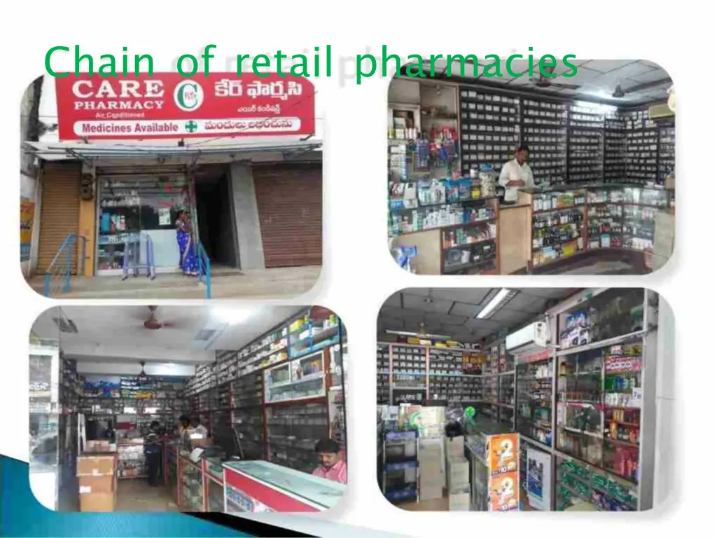 chain of retail pharmacies