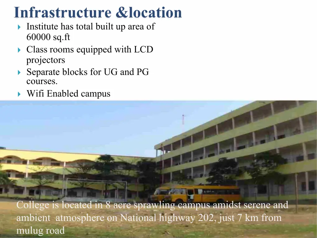 infrastructure location institute has total built