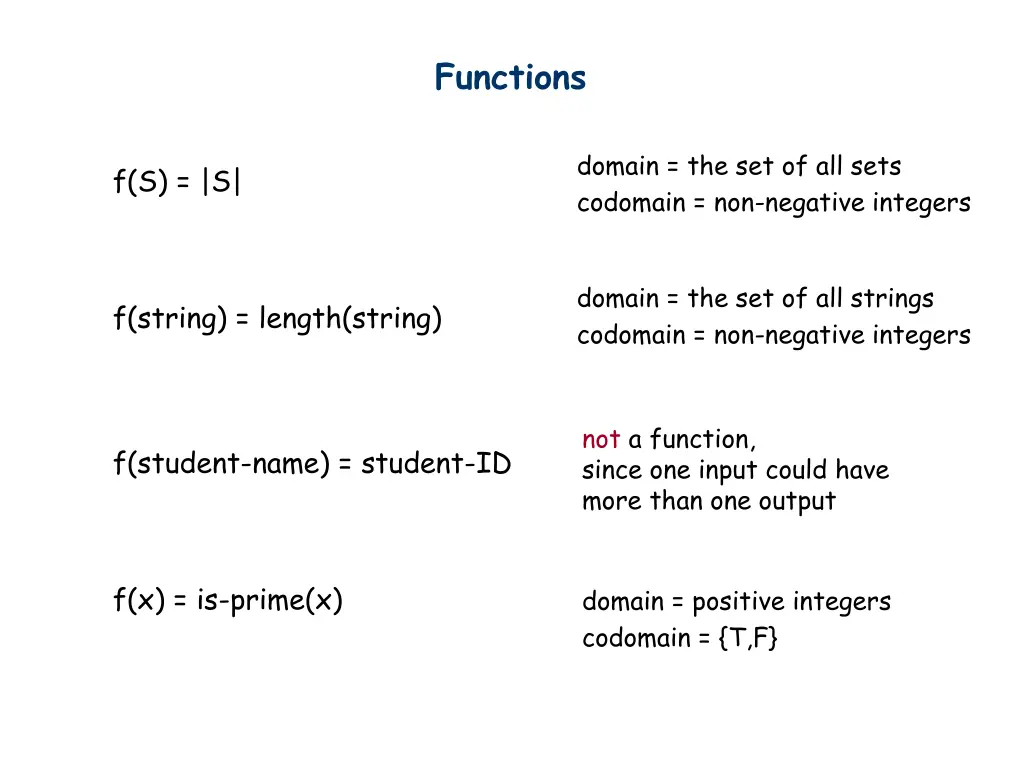 functions 2