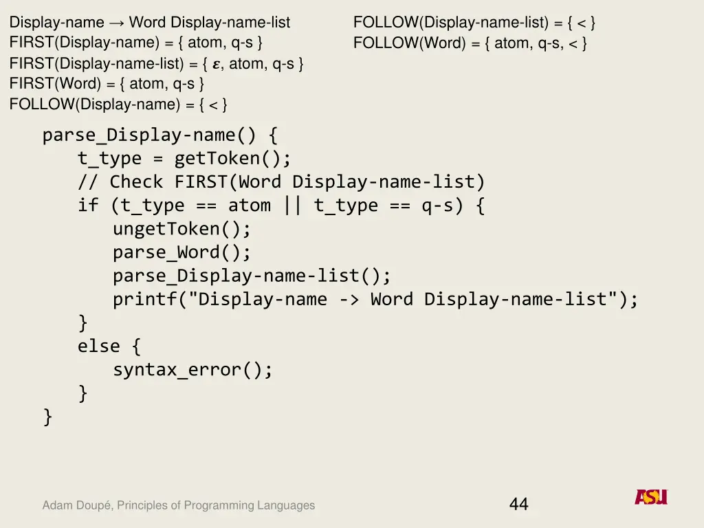 display name word display name list first display