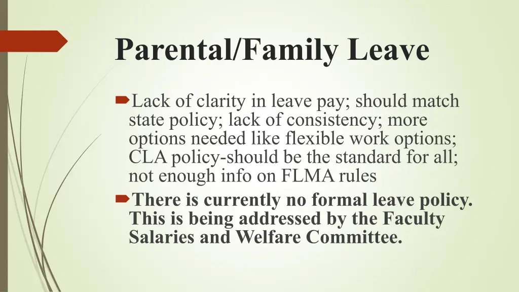 parental family leave