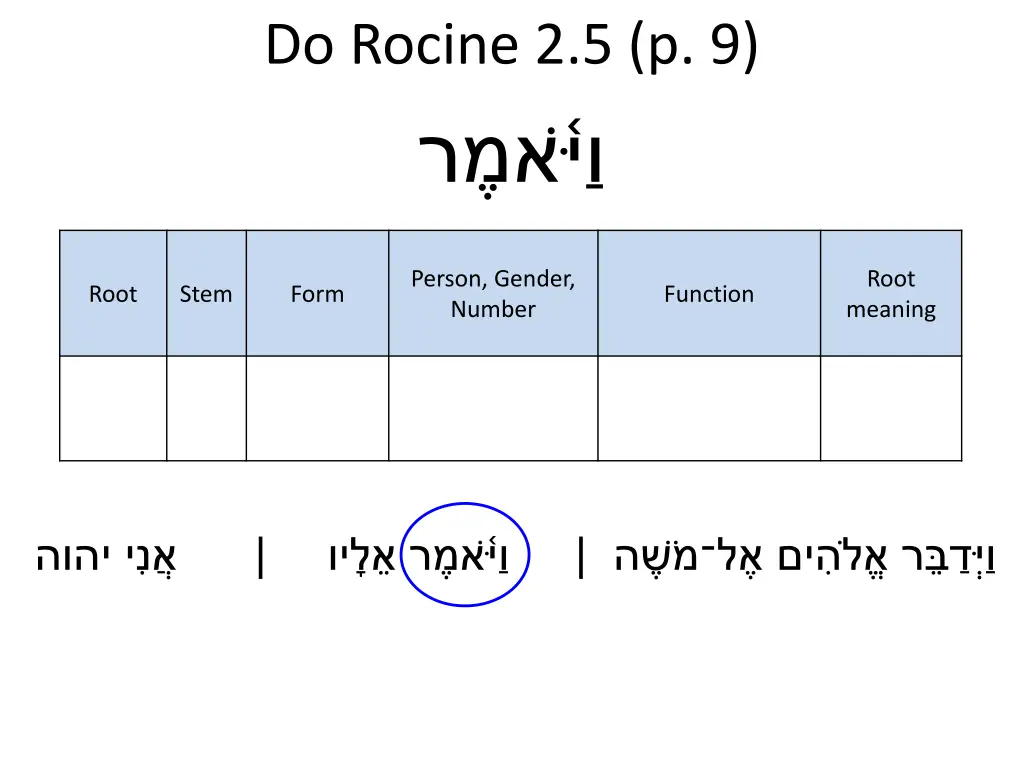 do rocine 2 5 p 9