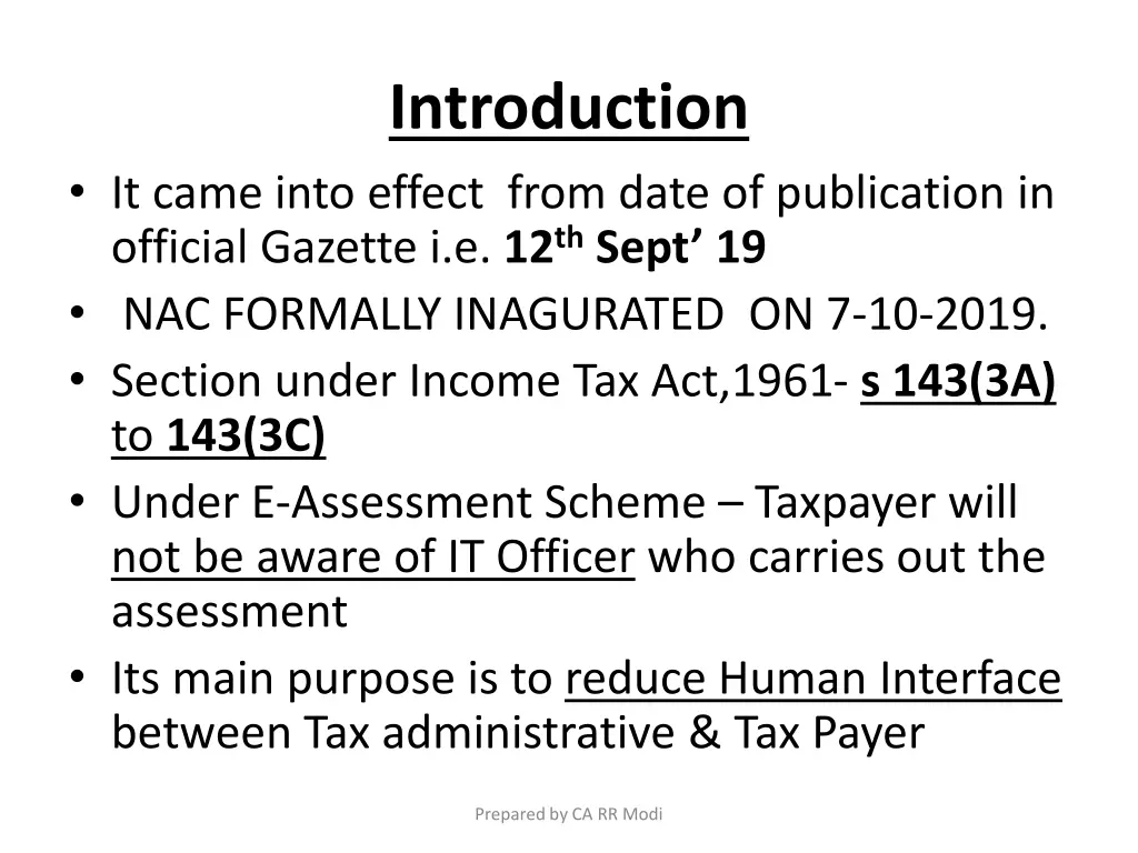 introduction
