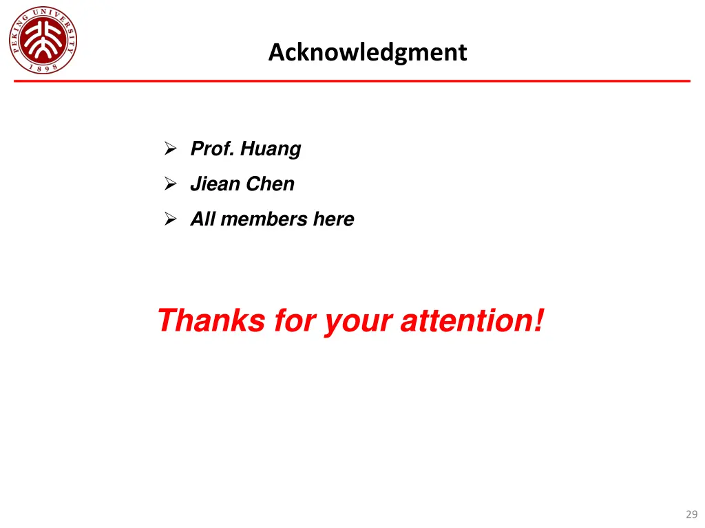 acknowledgment
