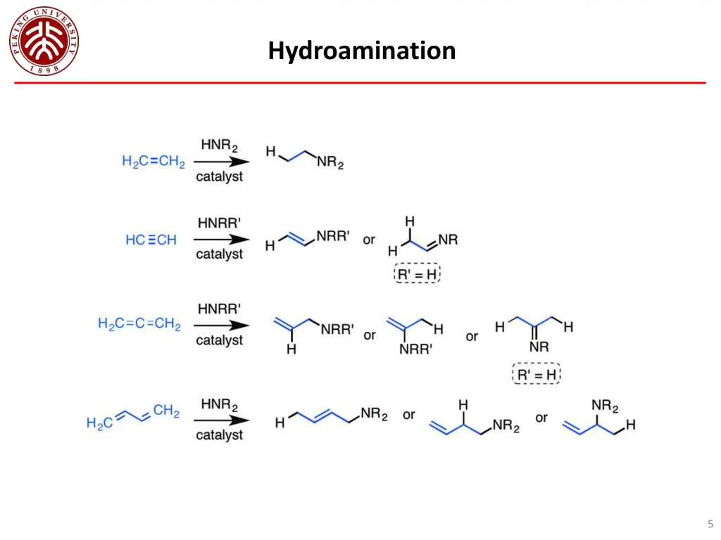 hydroamination