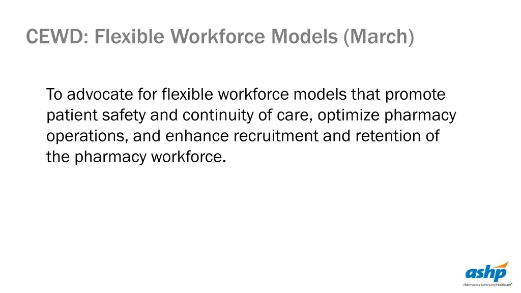 cewd flexible workforce models march