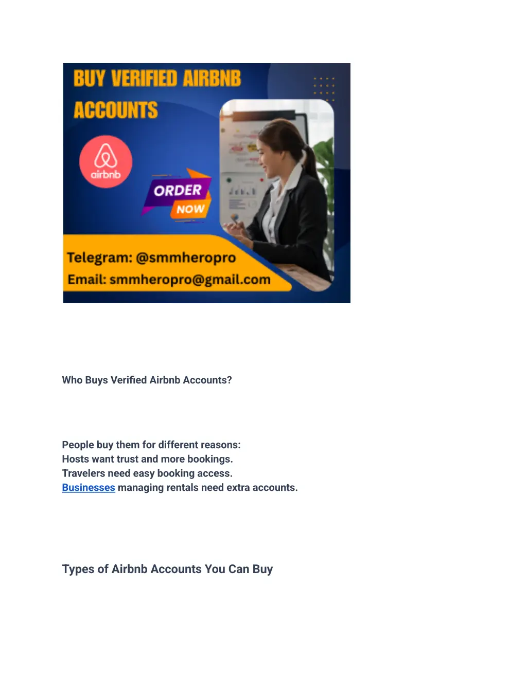 who buys verified airbnb accounts