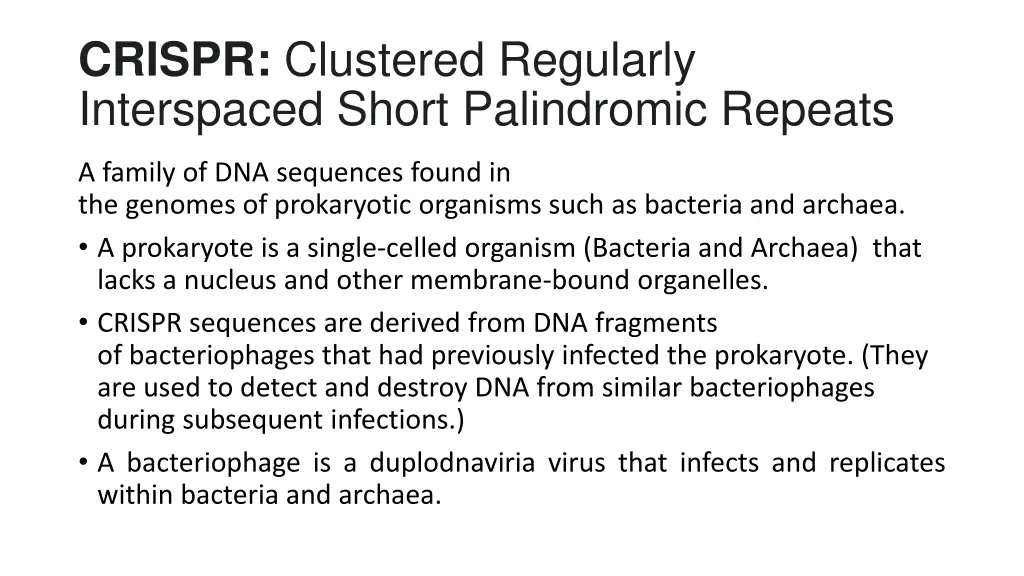 crispr clustered regularly interspaced short