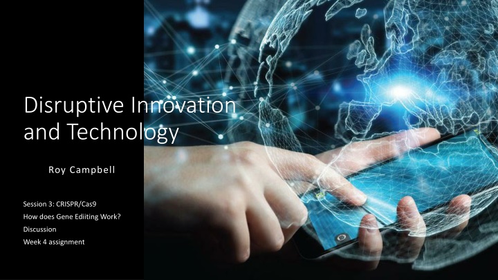 disruptive innovation and technology