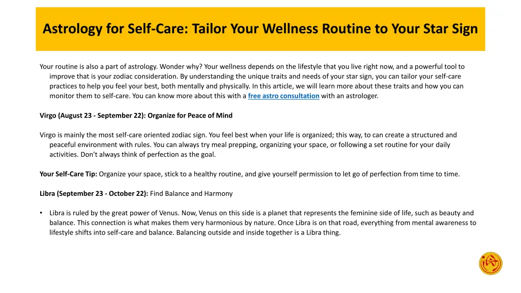 astrology for self care tailor your wellness 1