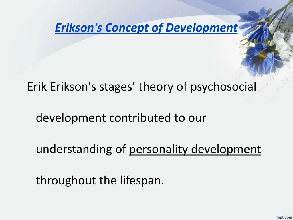 erikson s concept of development