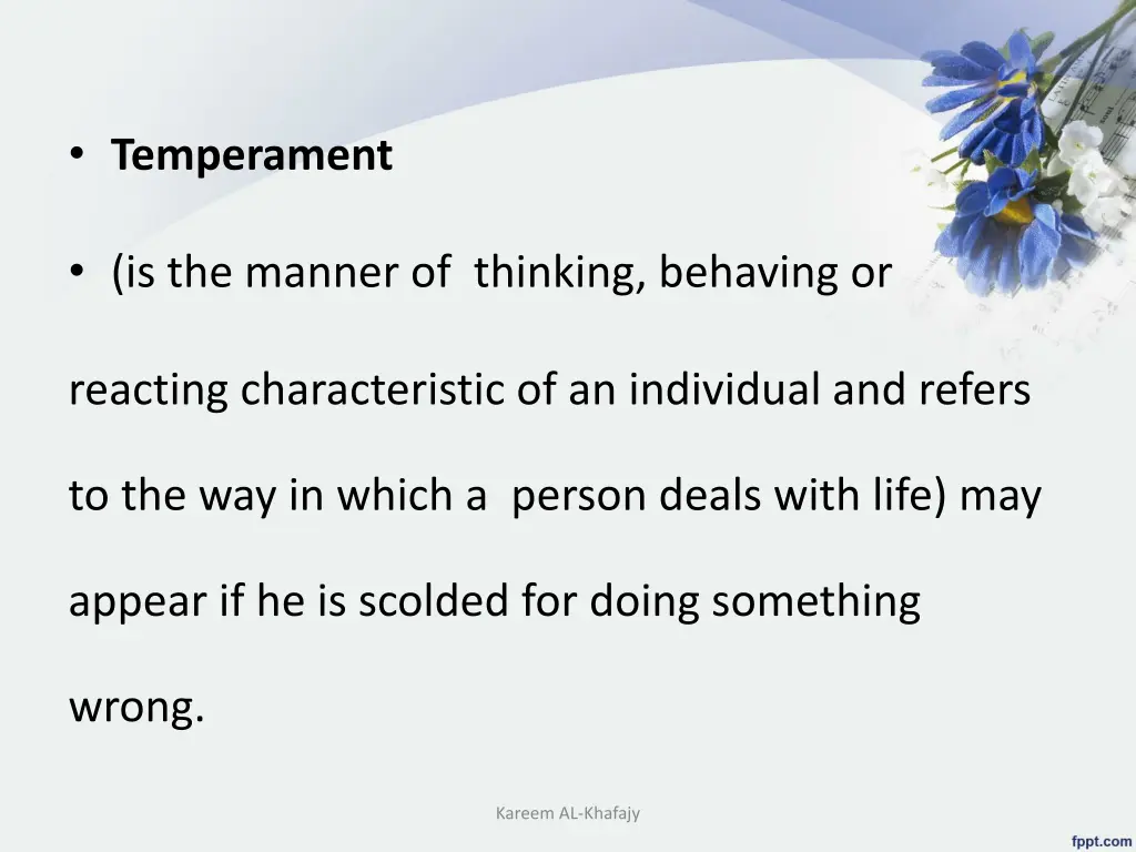 temperament