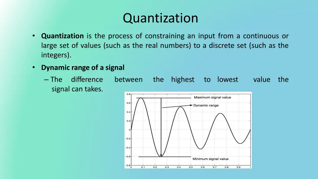 quantization