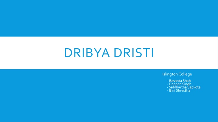 dribya dristi
