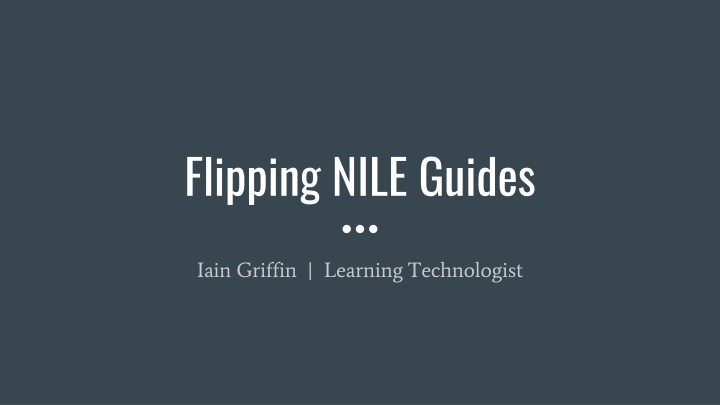 flipping nile guides