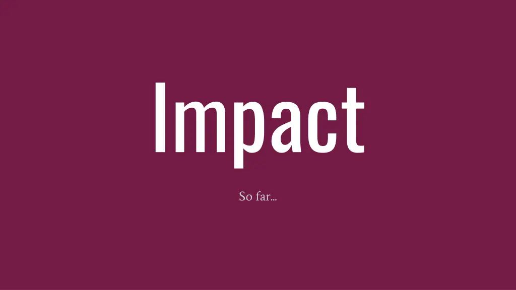 impact