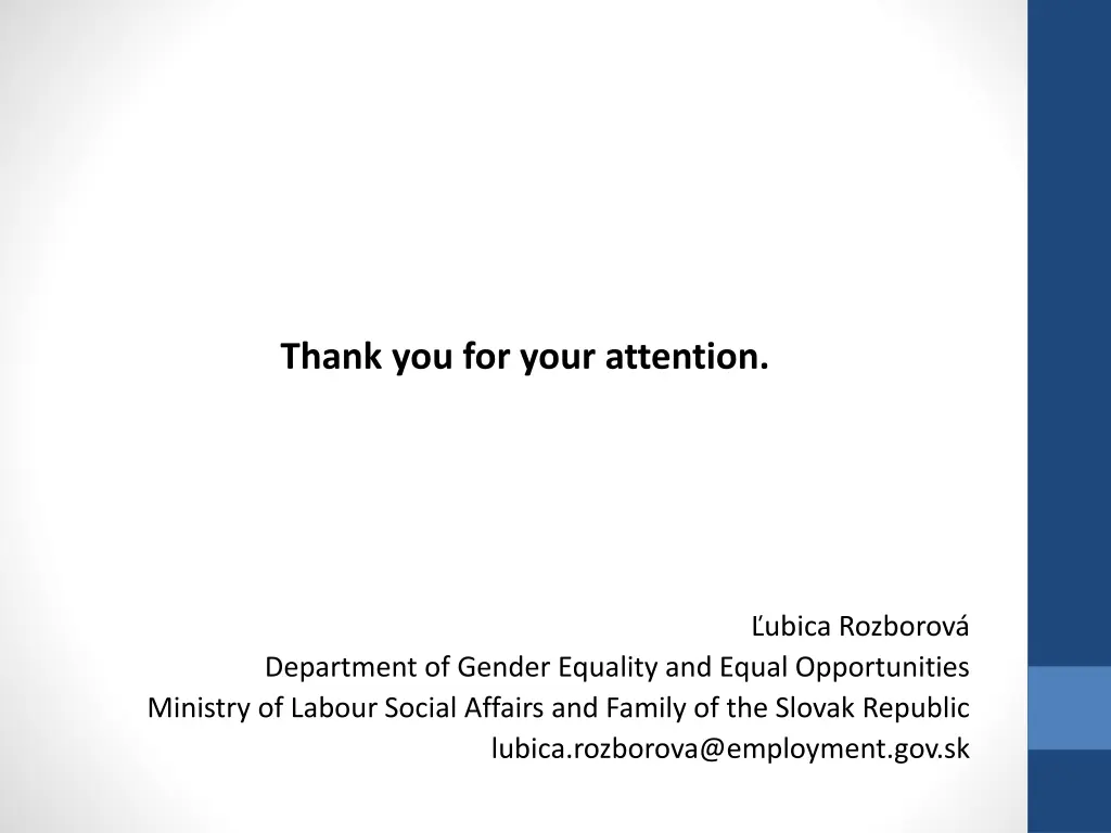 thank you for your attention