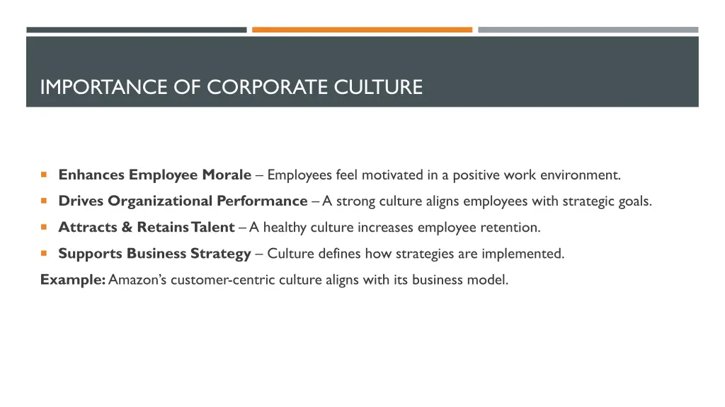 importance of corporate culture