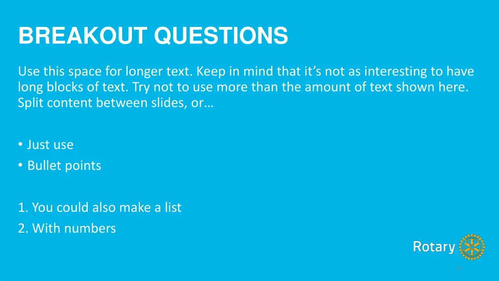 breakout questions 1