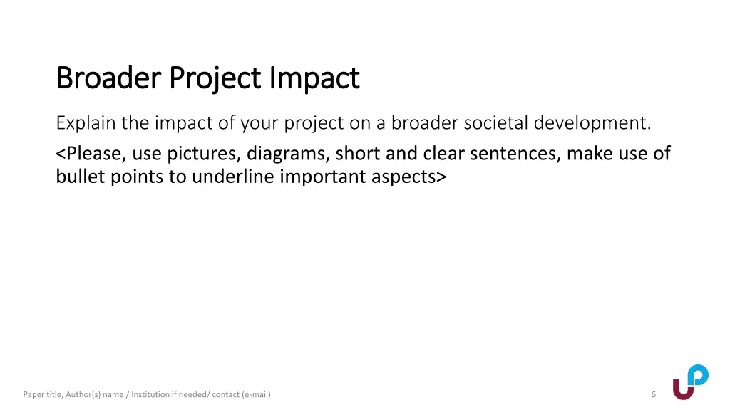 broader project impact broader project impact