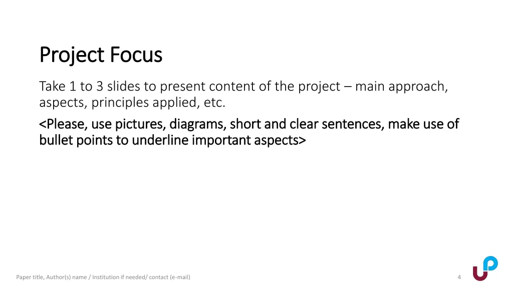 project focus project focus