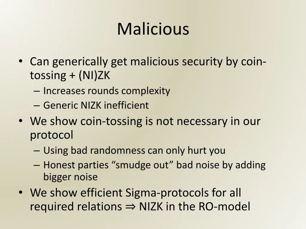 malicious