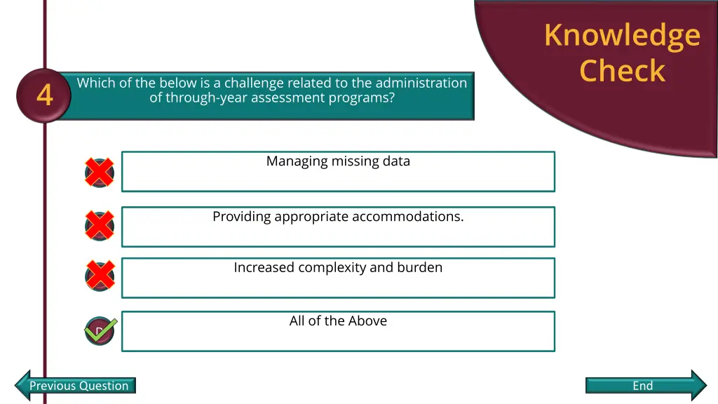 knowledge check 3