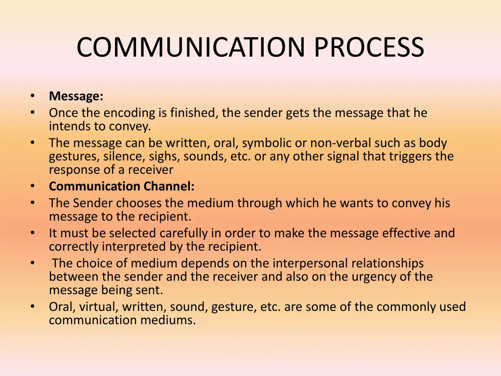 communication process 2