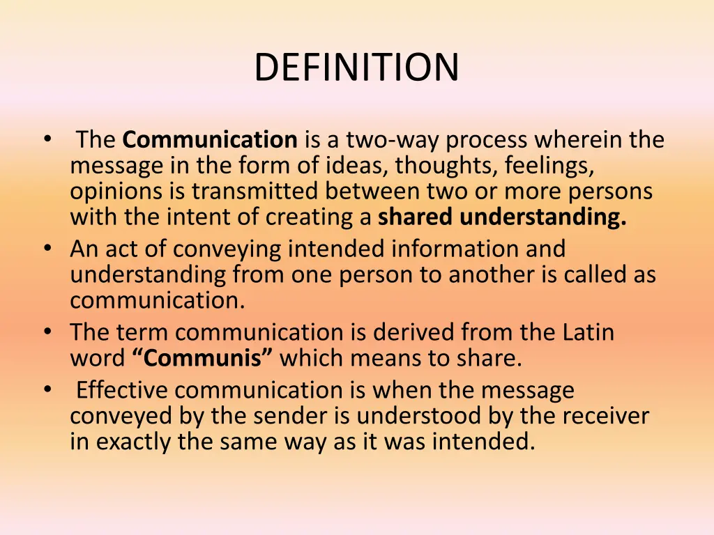 definition