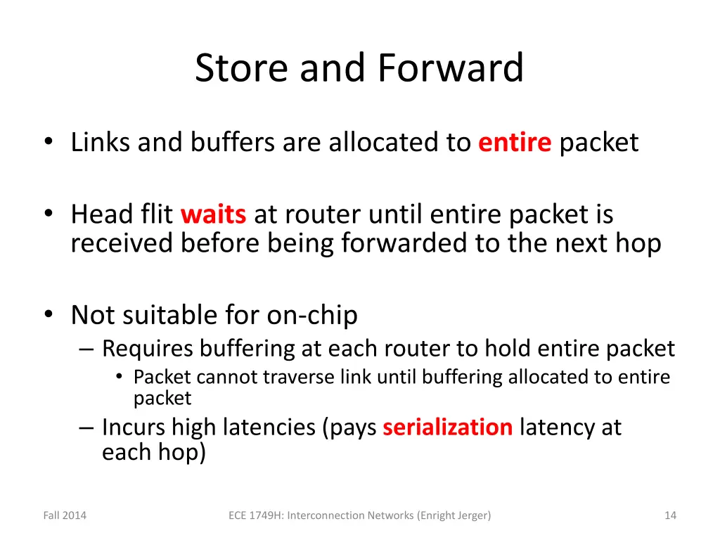 store and forward