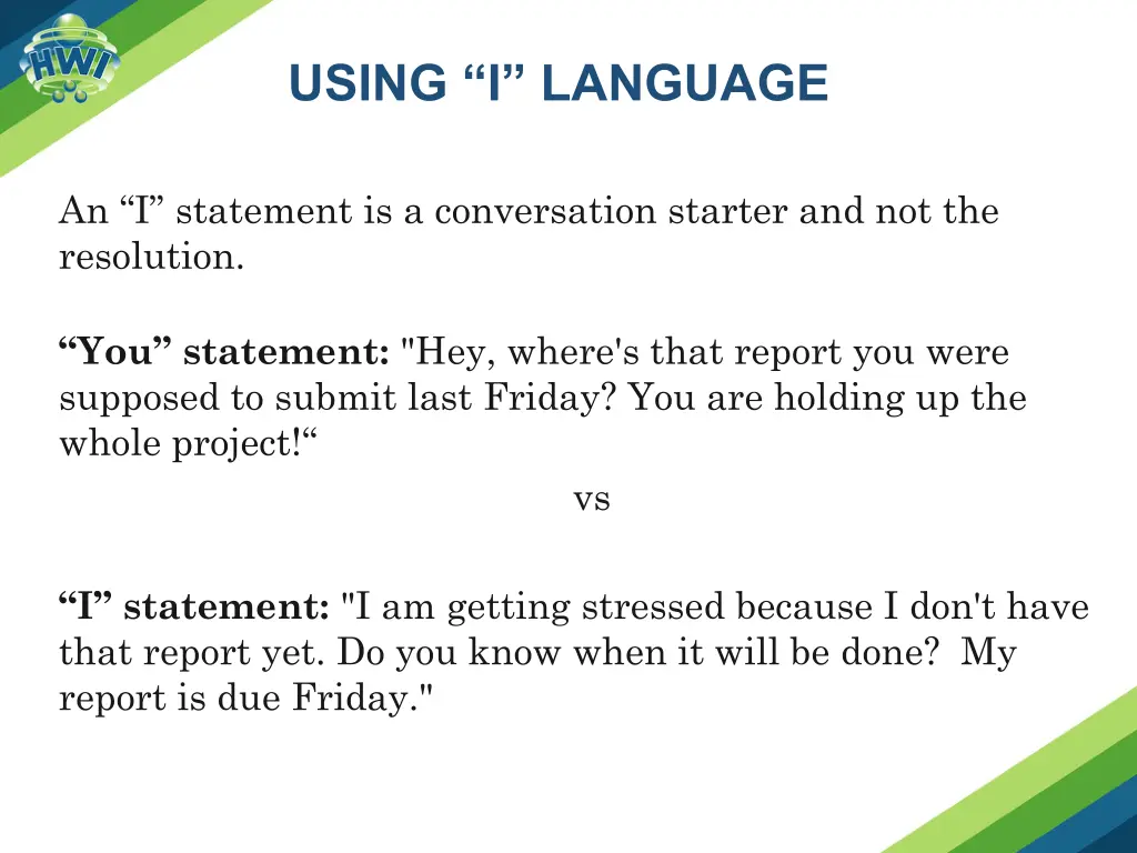 using i language