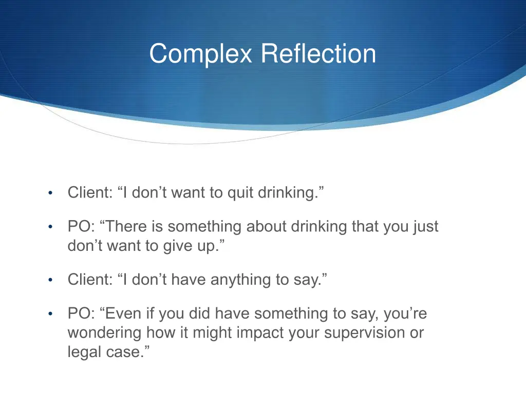 complex reflection