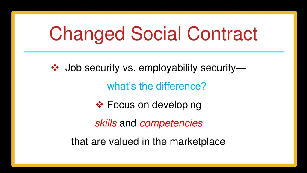 changed social contract 1