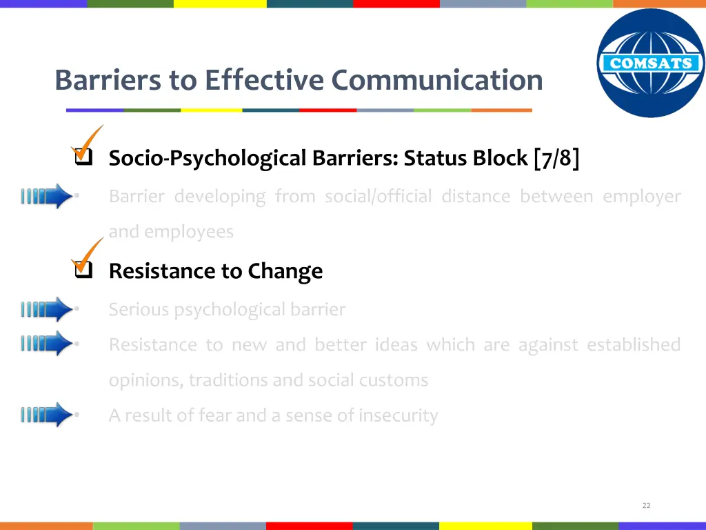 barriers to effective communication 14
