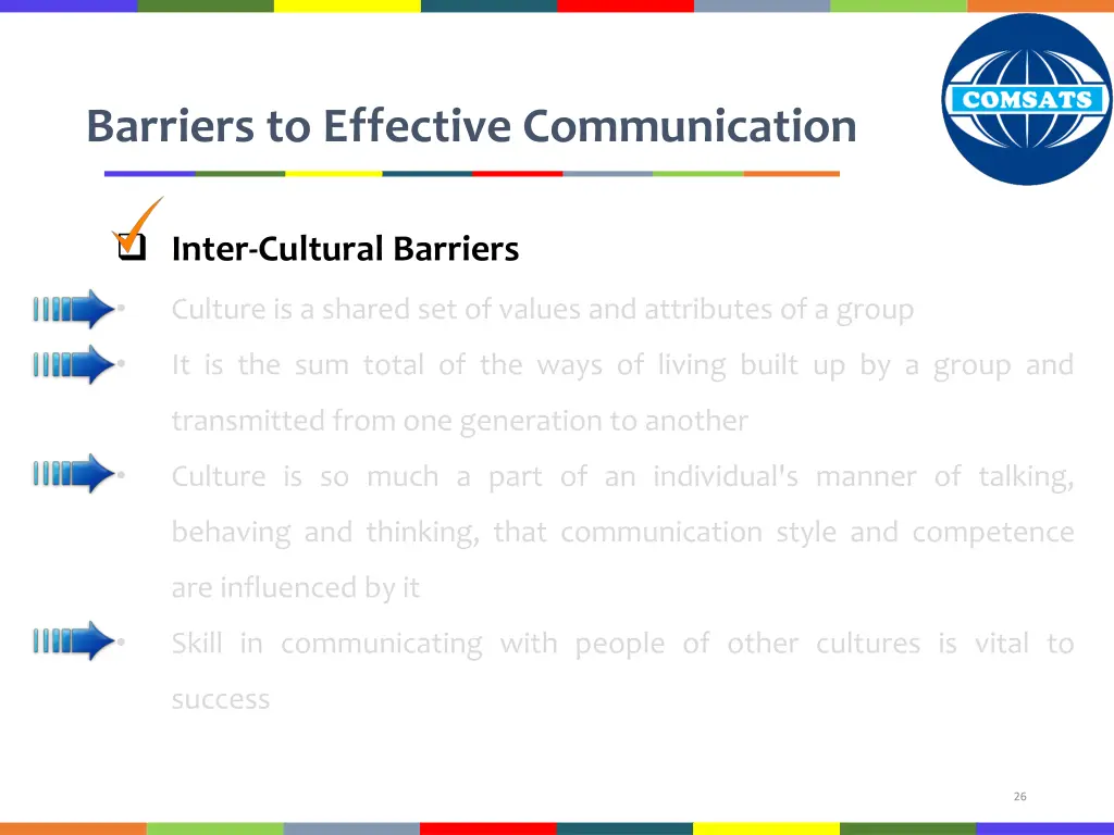 barriers to effective communication 18
