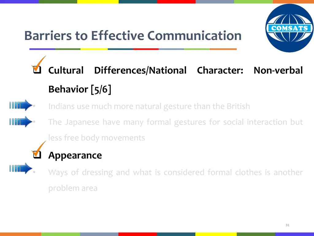 barriers to effective communication 23