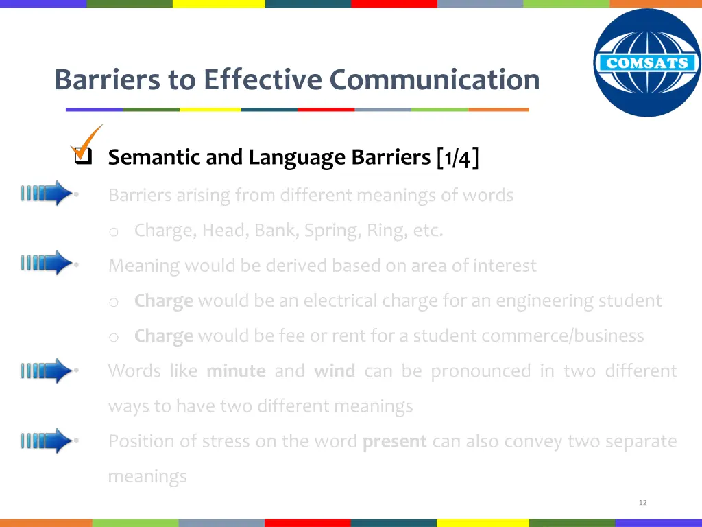 barriers to effective communication 4