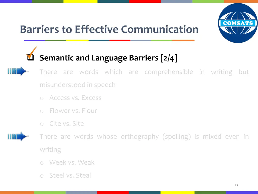barriers to effective communication 5