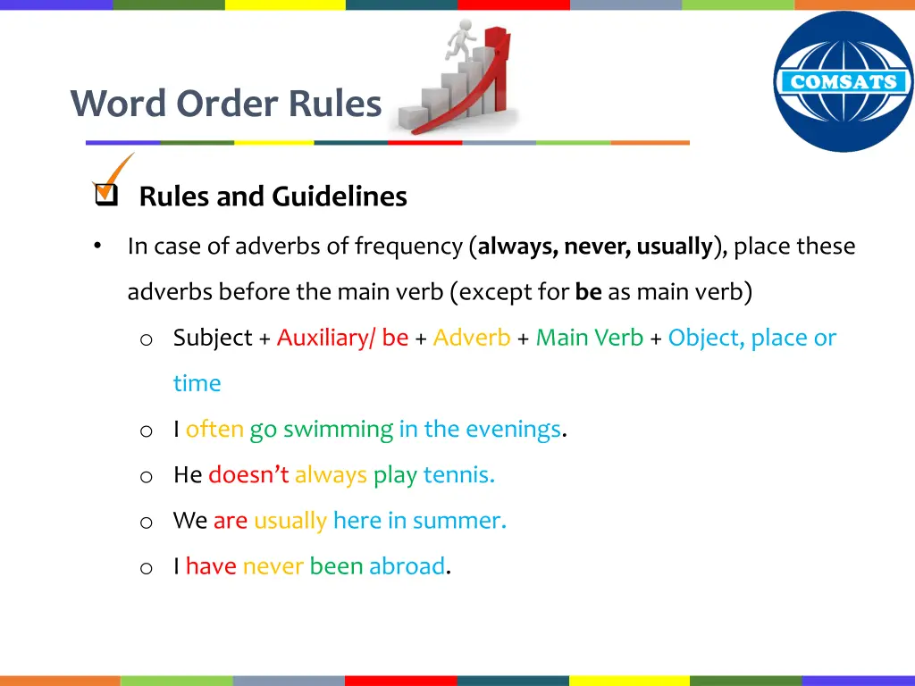 word order rules 2
