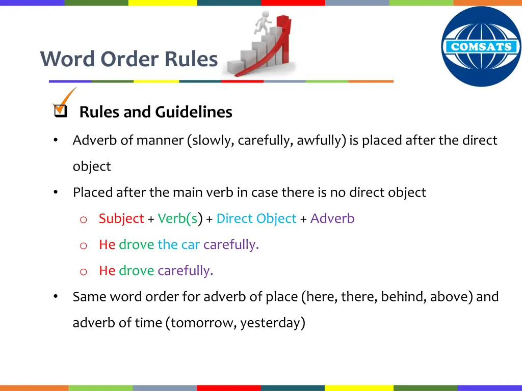 word order rules 3