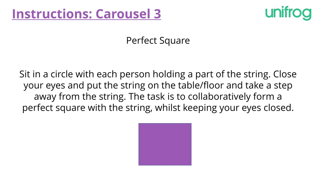 instructions carousel 3