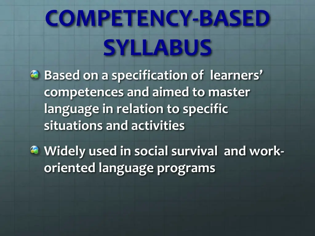 competency based syllabus